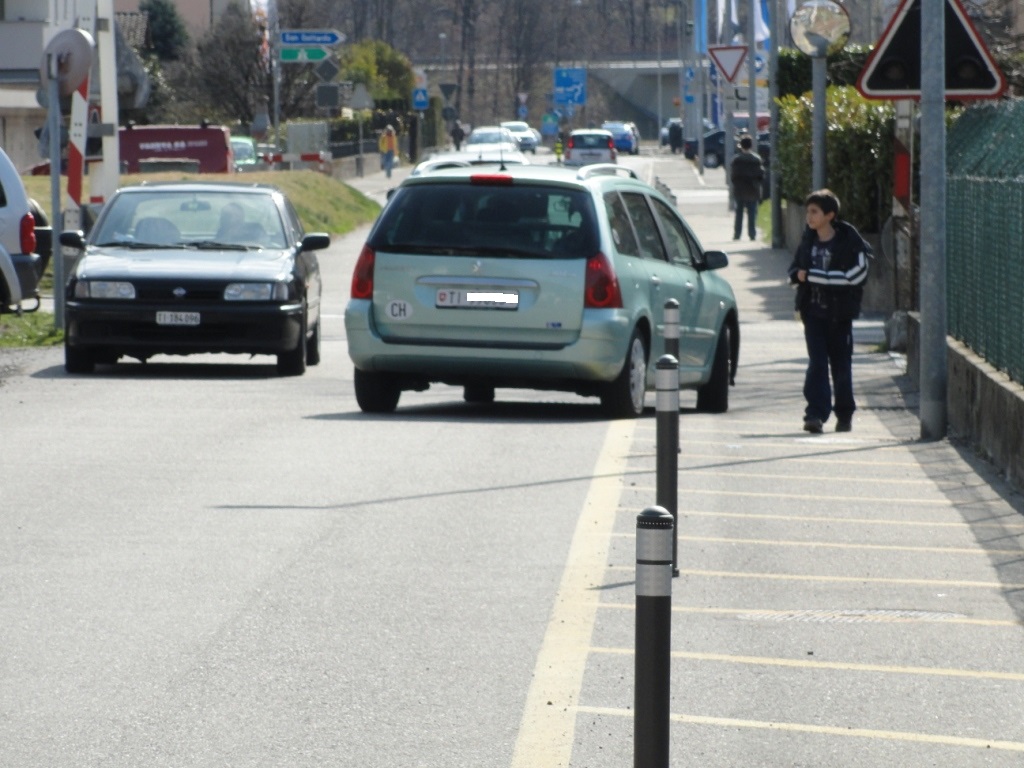 Castione incrocio con bimbo